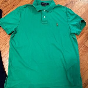 Polo by Ralph Lauren Men's Vibrant Green Polo Shirt
